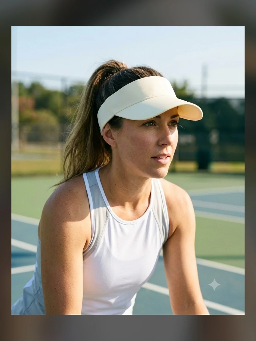 Calia Pastel Yellow Sport Visor Adjustable - NWT